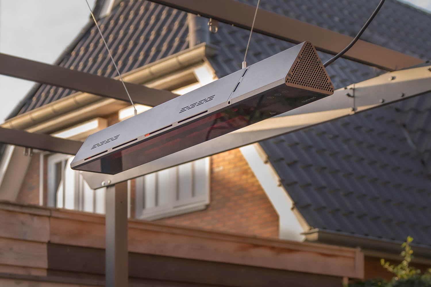 Elektrische heater voor buitenruimte